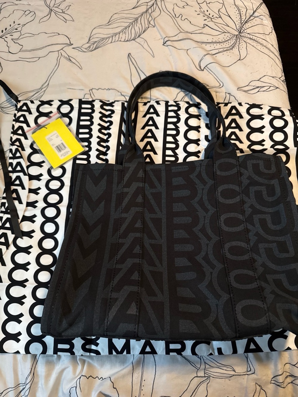 Marc Jacobs The Outline Monogram Tote Bag